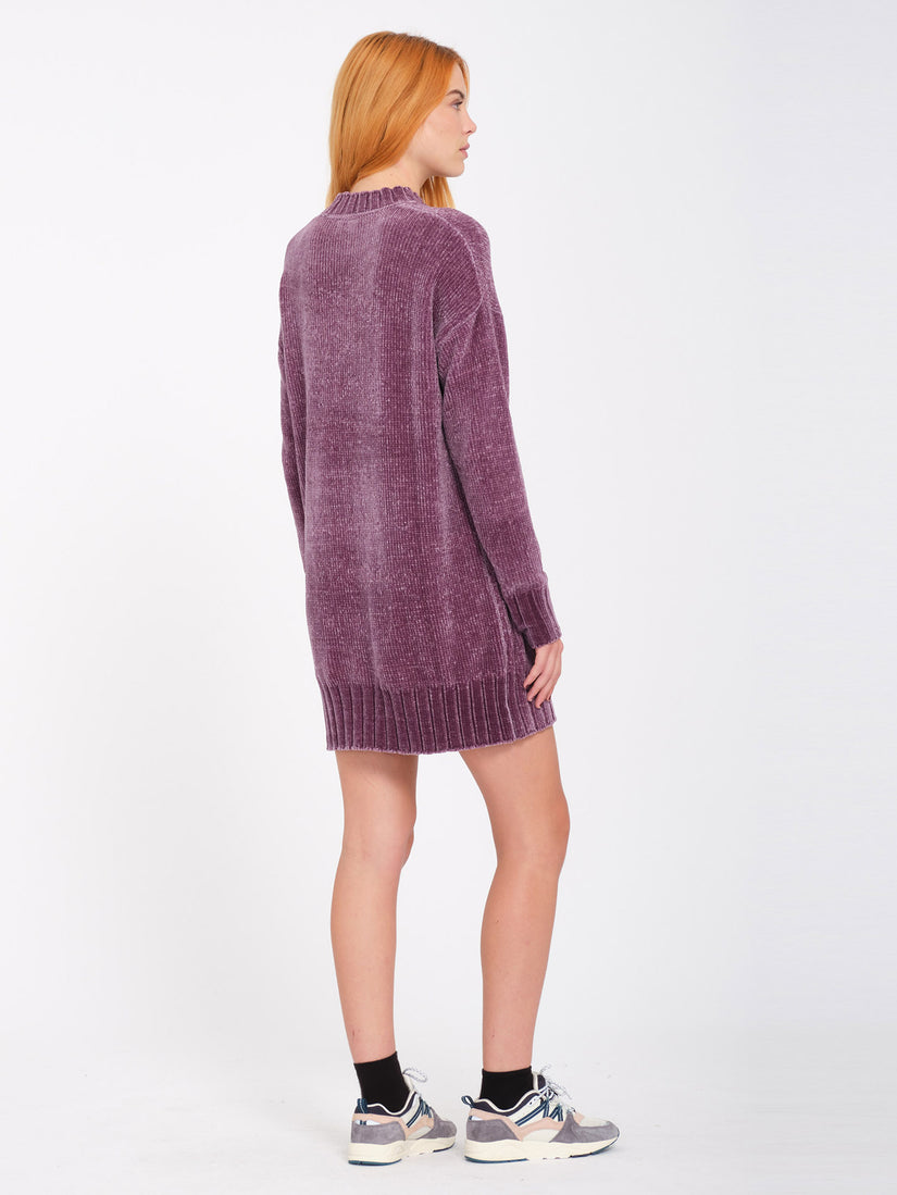 Bubble Tea Kleid - Vintage Violet