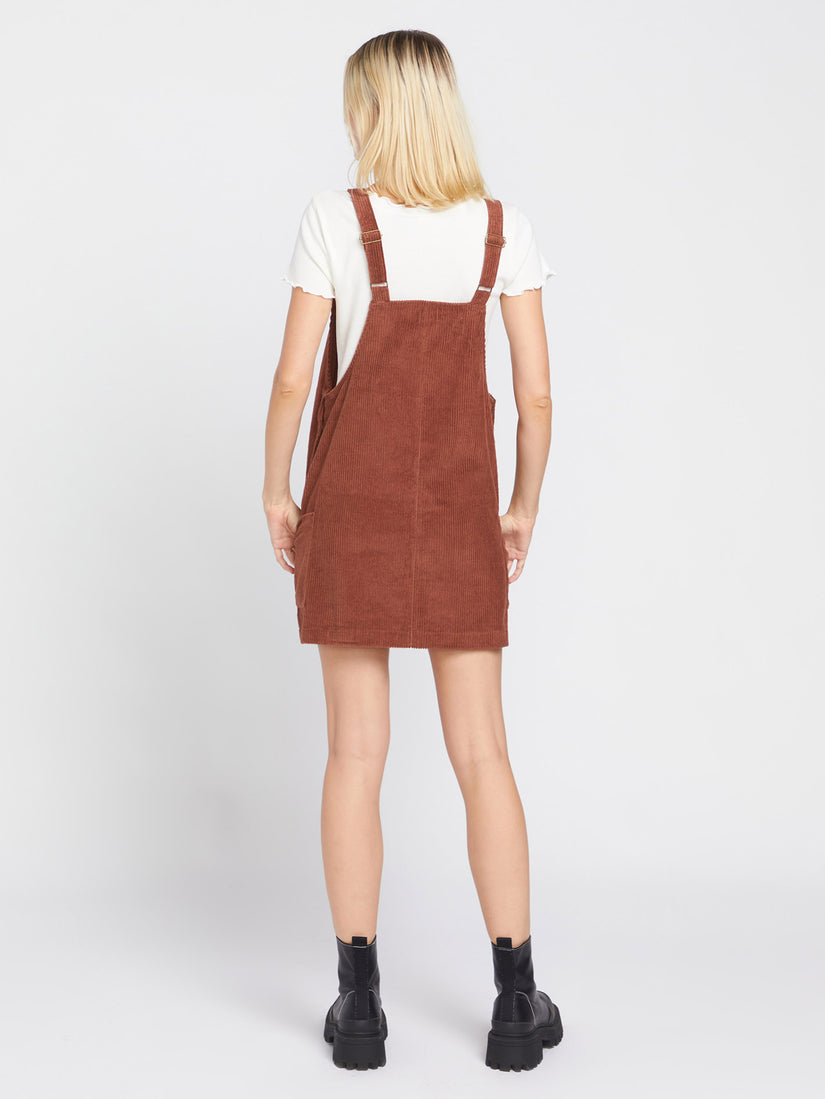 Power Chord Kleid - Chestnut Brown