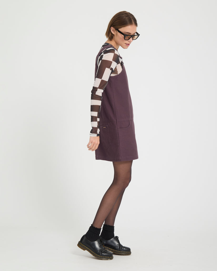 Workestra Kleid - Raisin