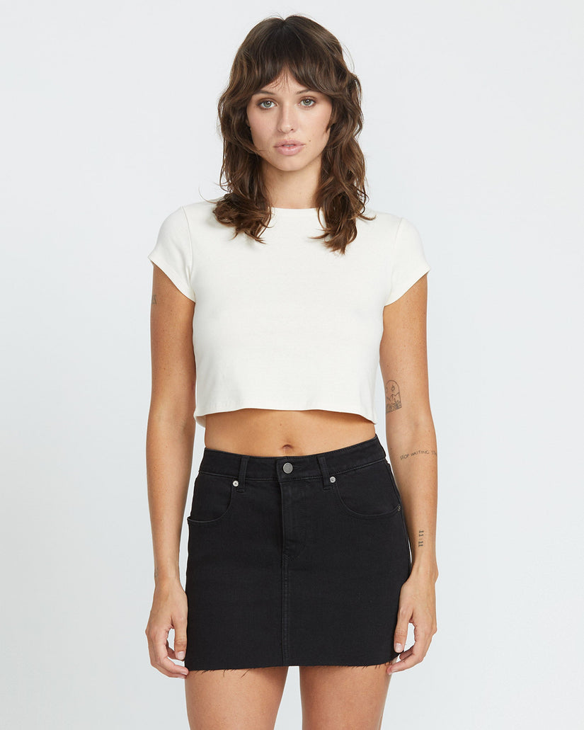 Dropping In Skirt - BLACK