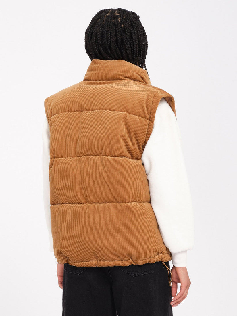 Cord'N Puffjacke - Vintage Brown