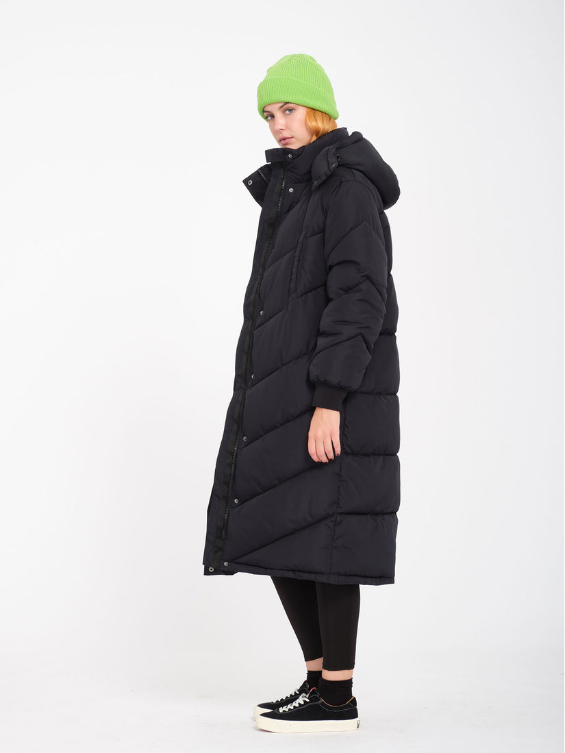Alldaylong Puffjacke - Black