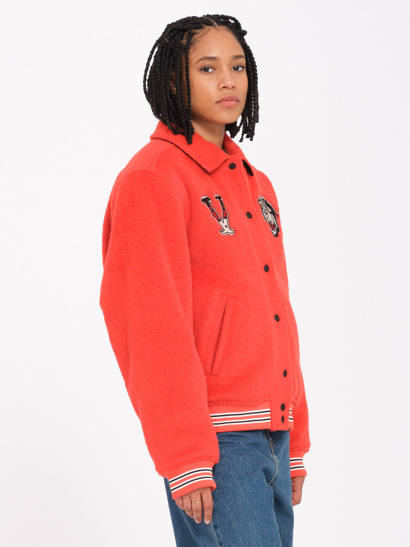 Sickstone Jacke - Bright Red