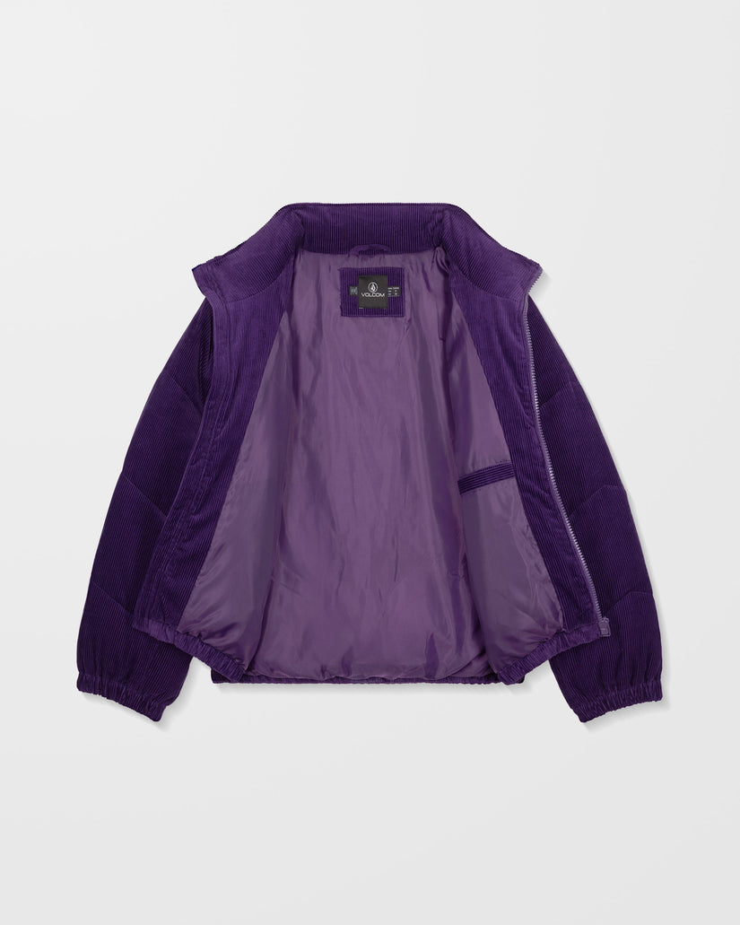 Cord'N Stone Puffer Jacke - Acai