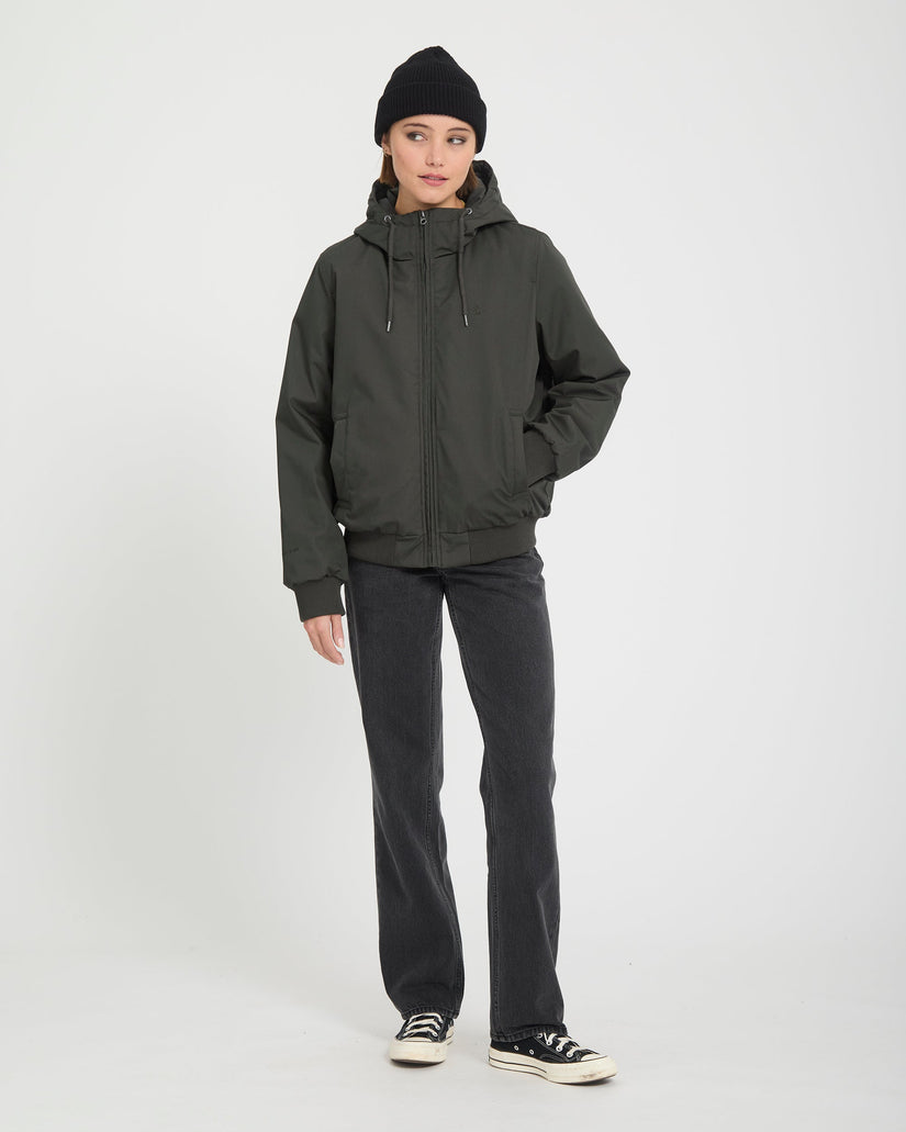 Wernan 10K Jacke - Rinsed Black