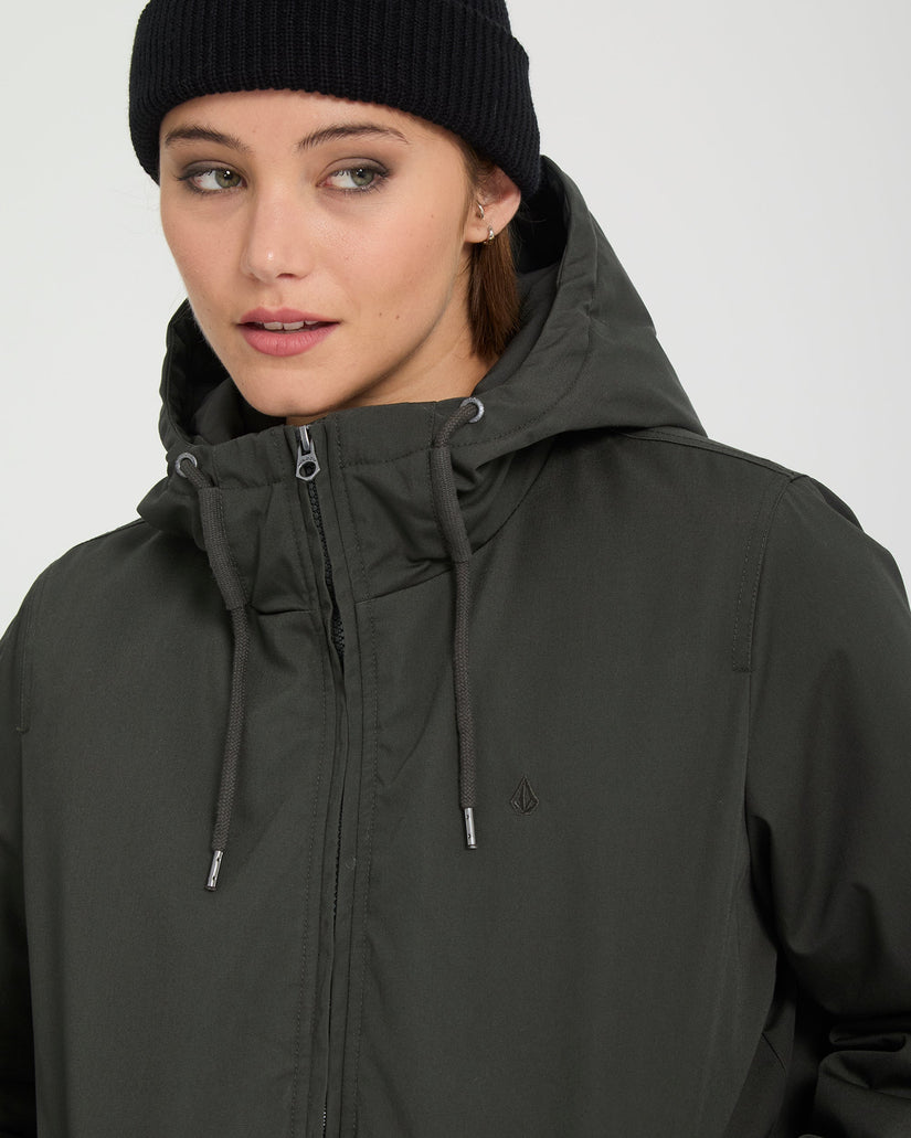 Wernan 10K Jacke - Rinsed Black
