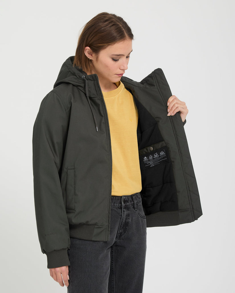 Wernan 10K Jacke - Rinsed Black