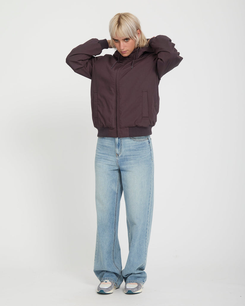 Wernan 10K Jacke - Raisin
