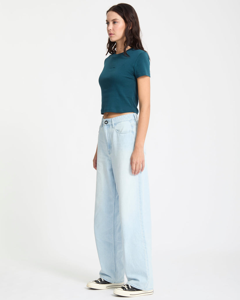 Weellow II  Jeans - Bleached Aqua