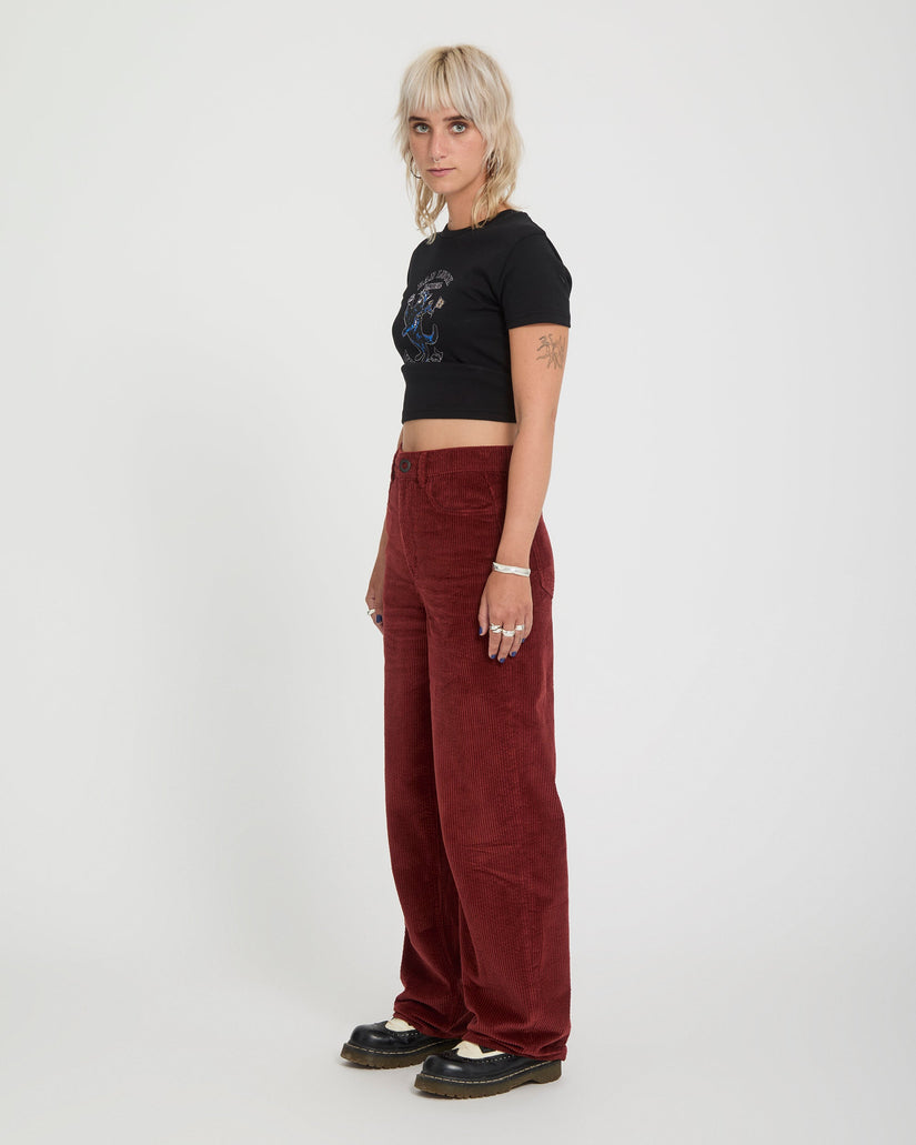 Weellow II Cordhose - Brick