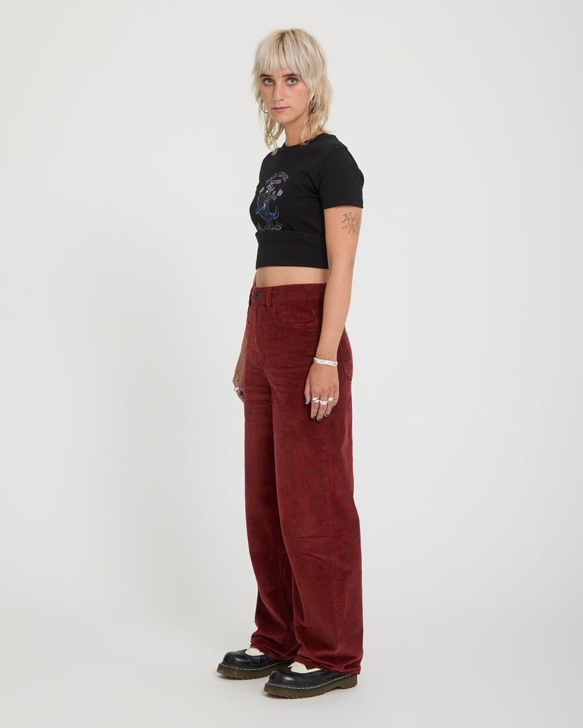 Weellow II Cordhose - Brick