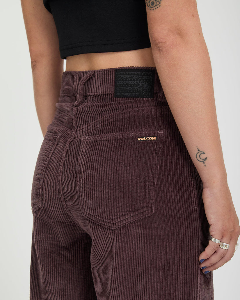 Weellow II Cordhose - Raisin