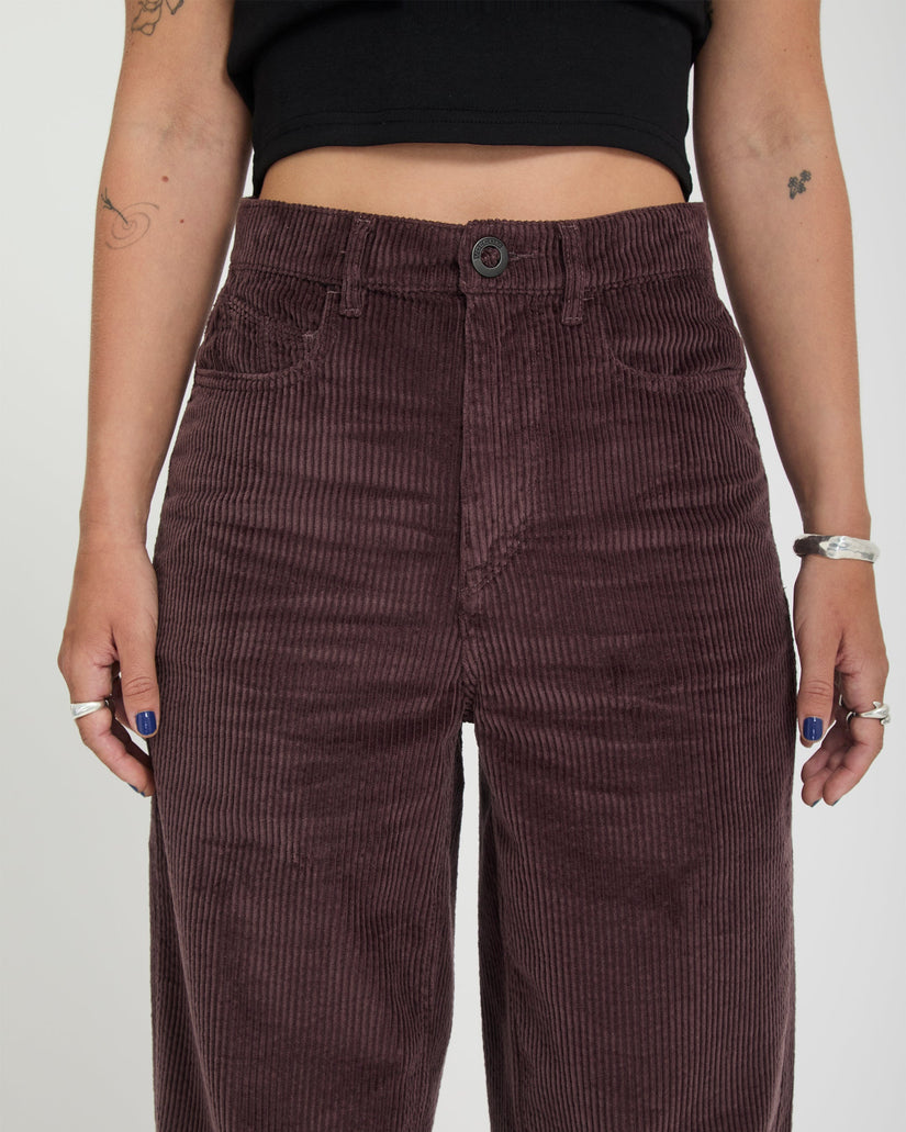 Weellow II Cordhose - Raisin