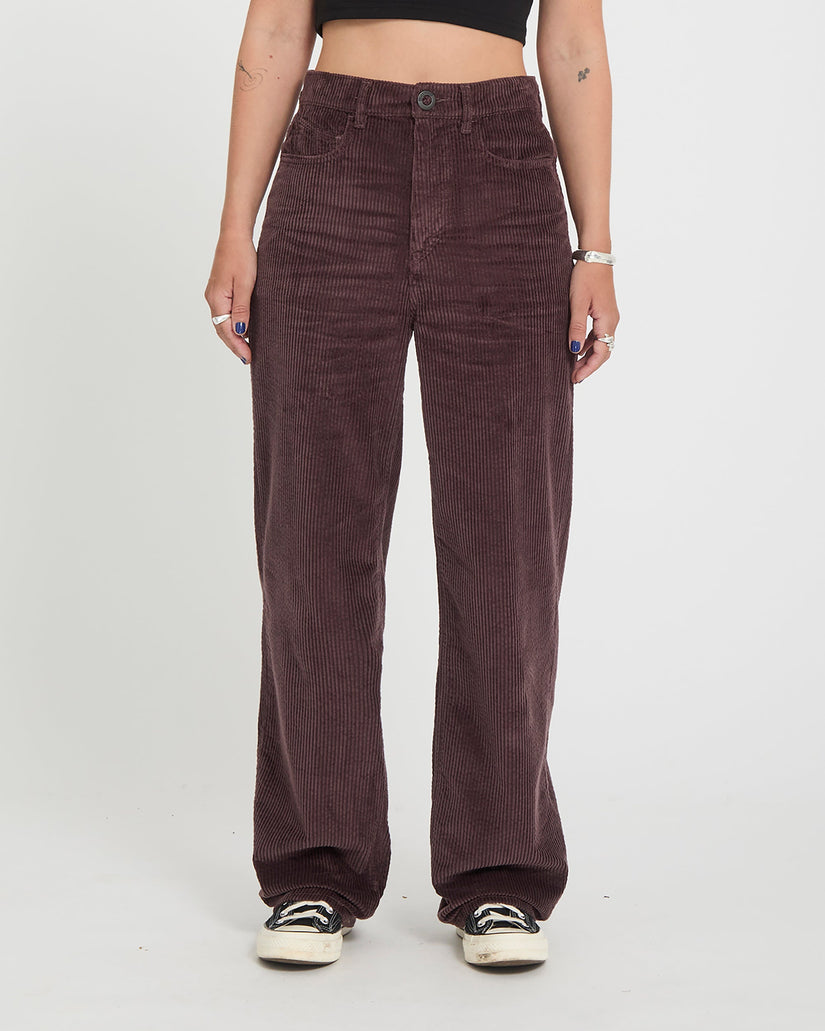Weellow II Cordhose - Raisin