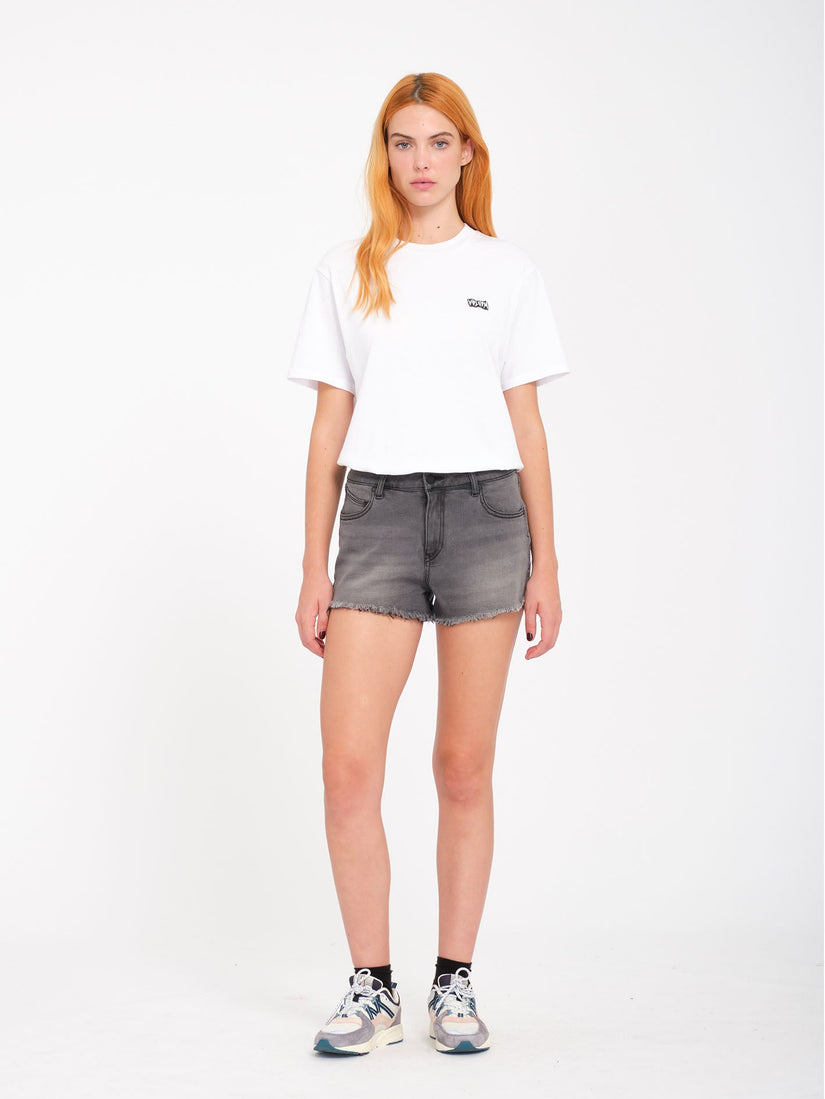 1991 Stoned Denim Shorts - VINTAGE BLACK