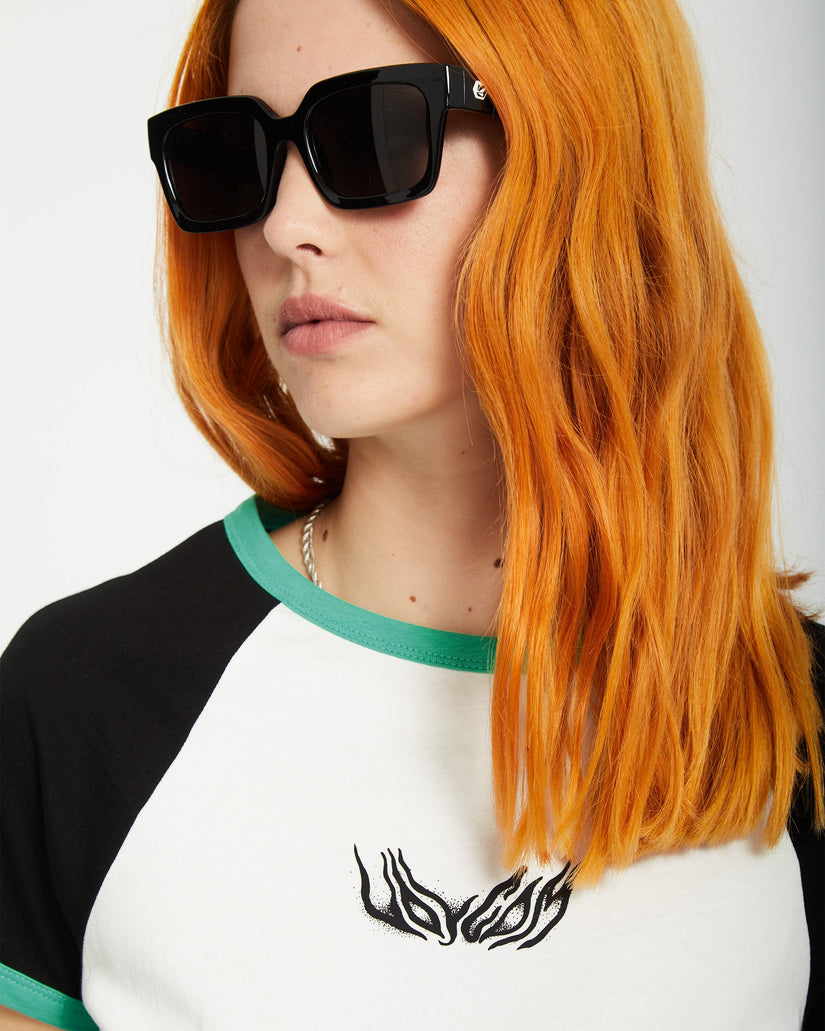 Alix 2 T-shirt - BLACK WHITE