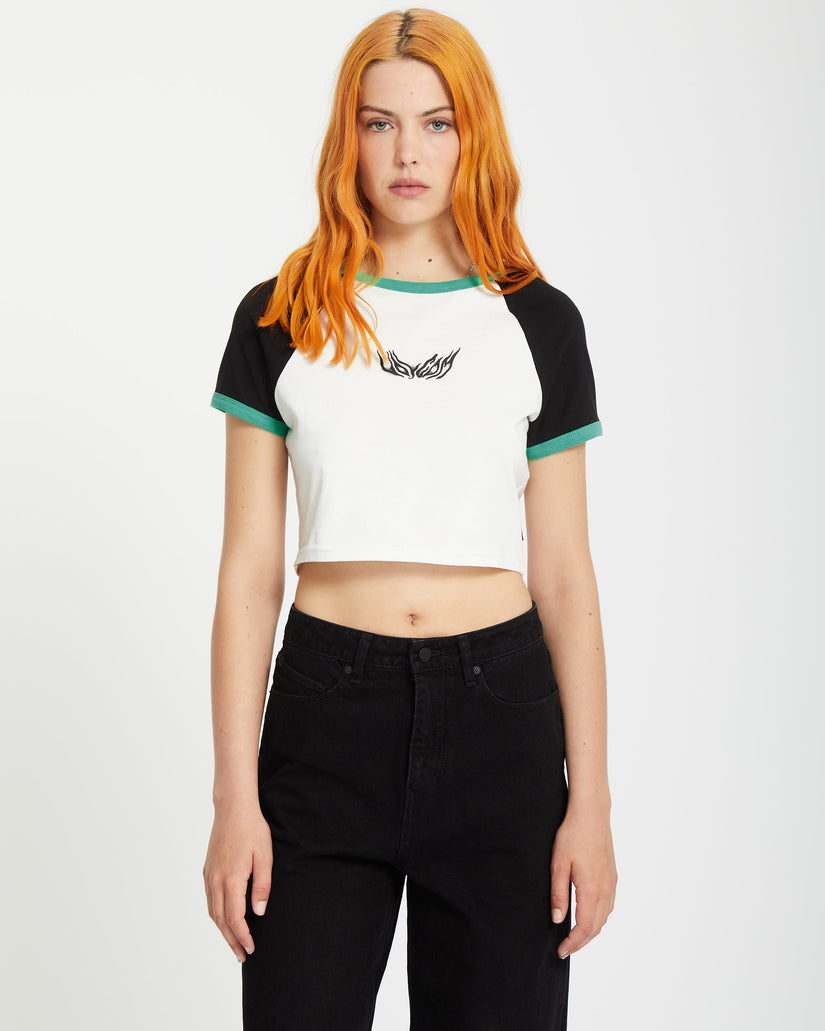 Alix 2 T-shirt - BLACK WHITE