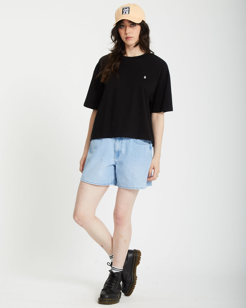 Stone Blanks Up T-Shirt - Black