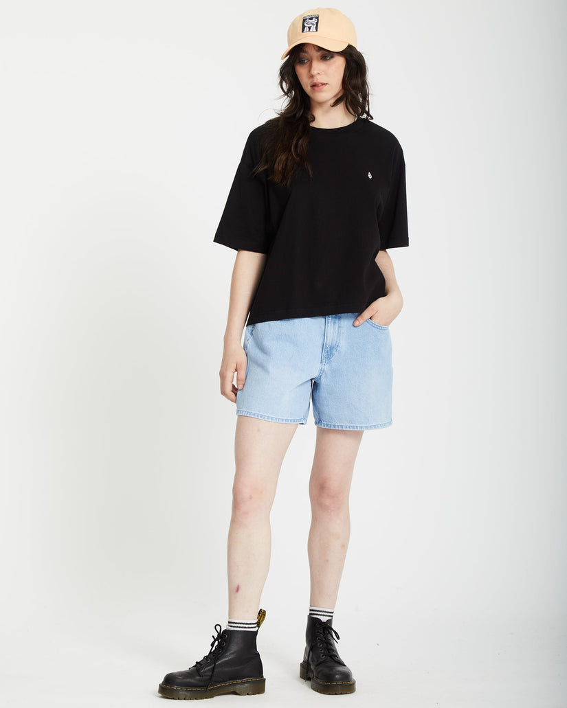 Stone Blanks Up T-Shirt - Black