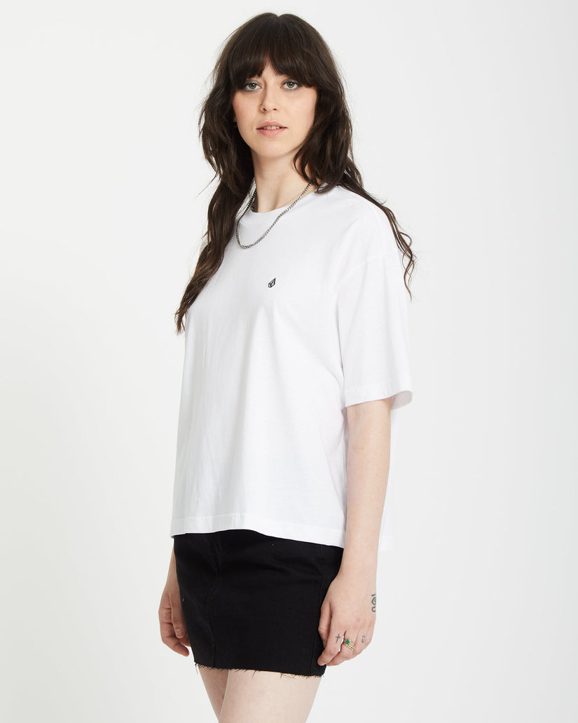 Stone Blanks Up T-Shirt - White