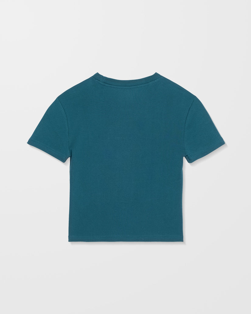 Volcomstone Tight Crop-T-Shirt - Emerald Green