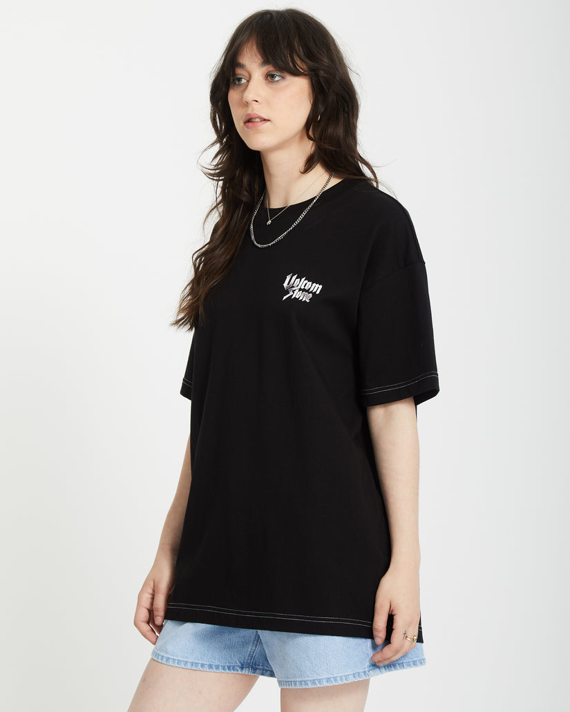 Stoneher T-shirt - BLACK