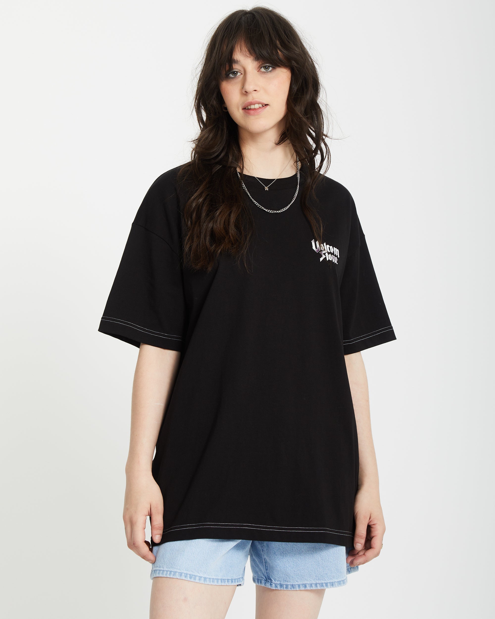 Stoneher T-shirt - BLACK