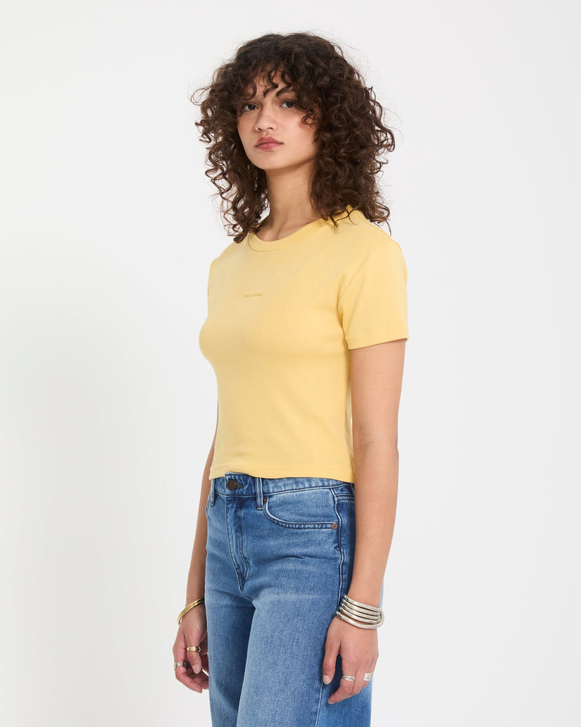 Volcomstone Tight Crop-Top - Sunburst