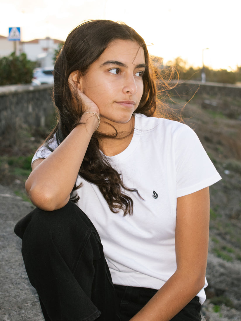 Stone Blanks T-shirt - WHITE
