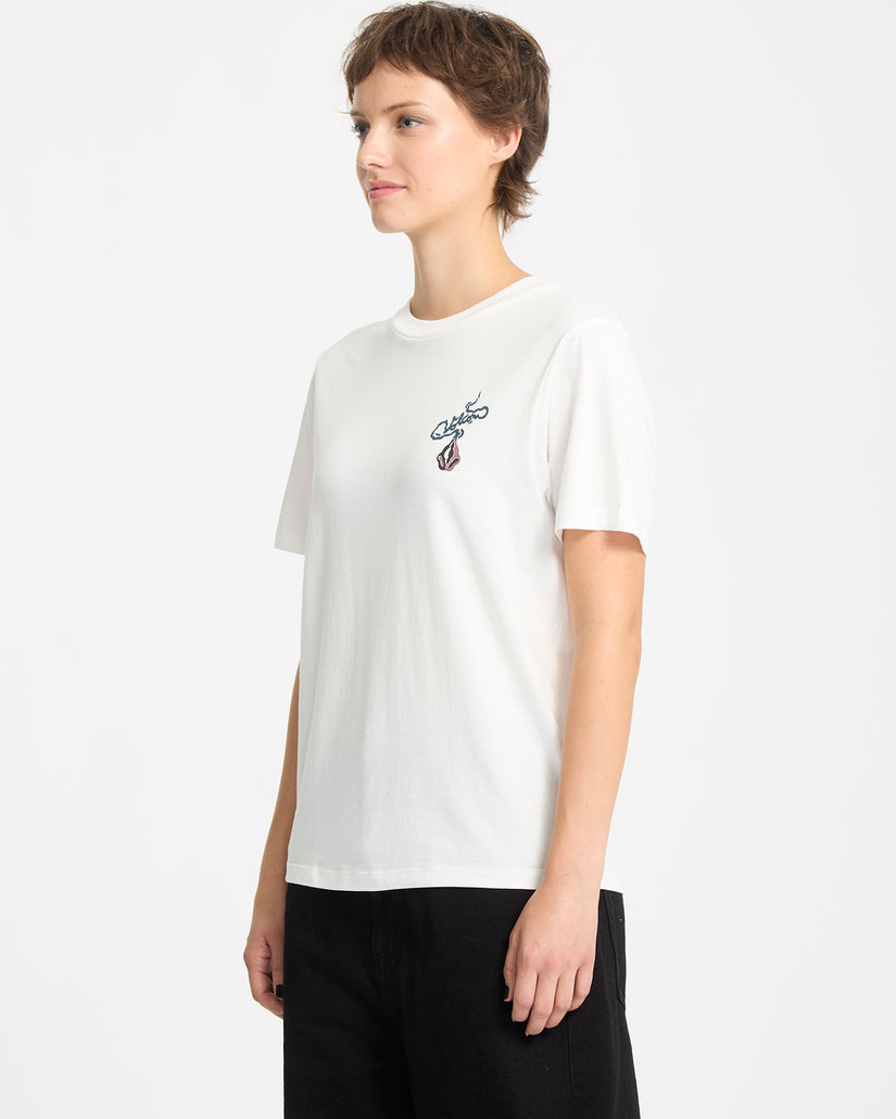 Radical Daze Up T-Shirt - Star White