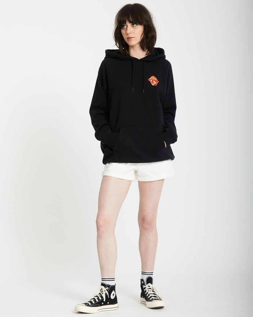 Truly Stoked Kapuzenpullover - BLACK