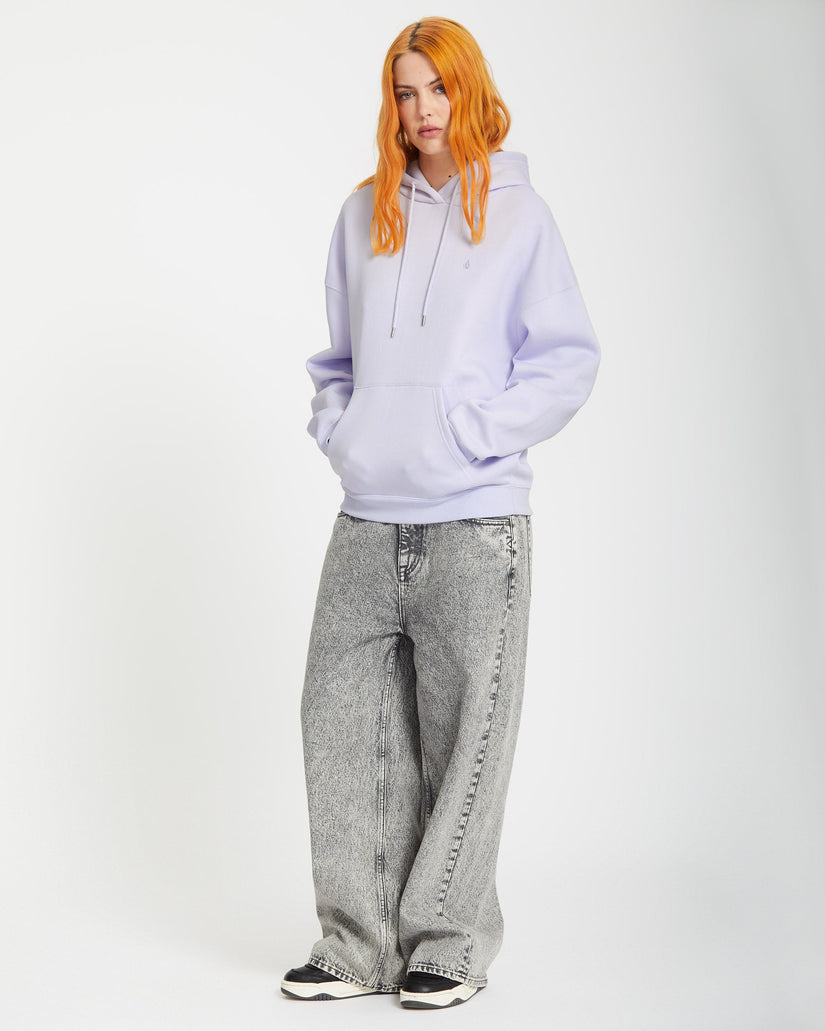 Stone Heart Up Kapuzenpullover - DUSTY LAVENDER