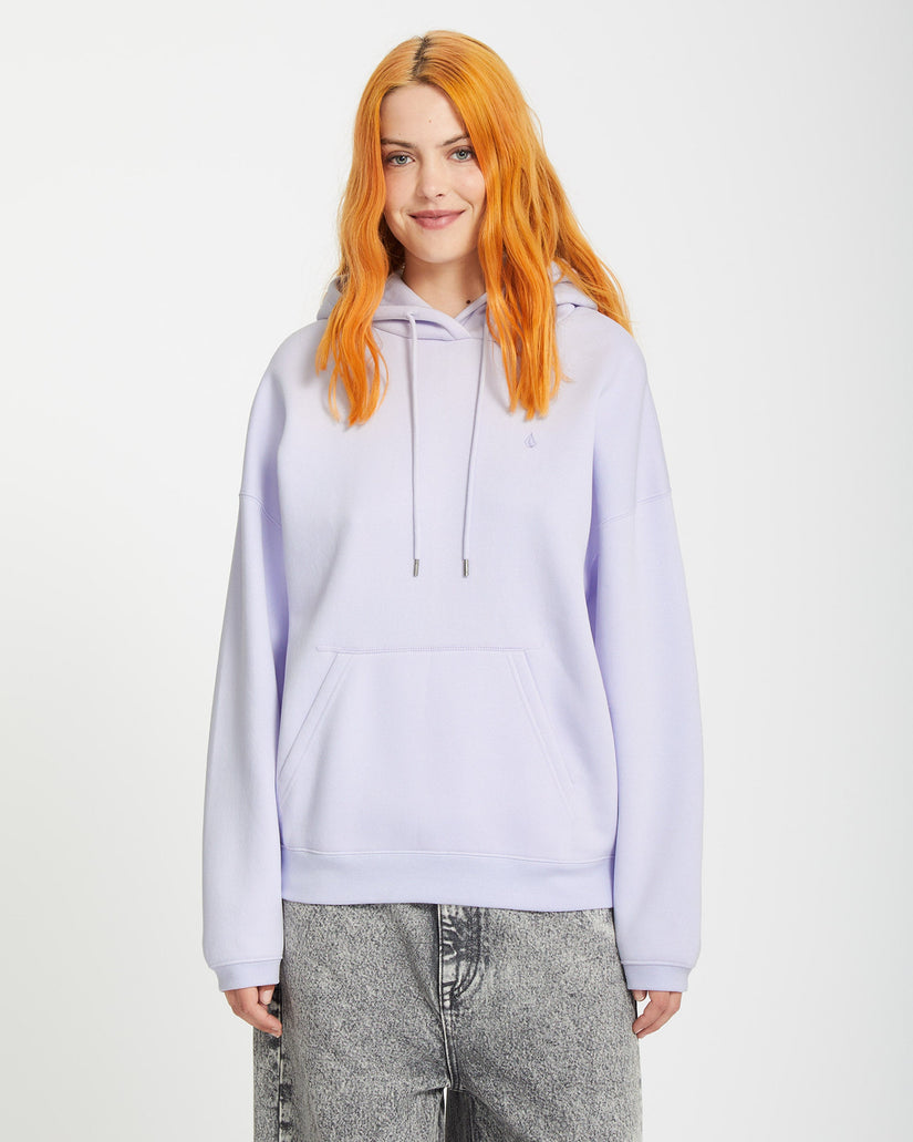 Stone Heart Up Kapuzenpullover - DUSTY LAVENDER