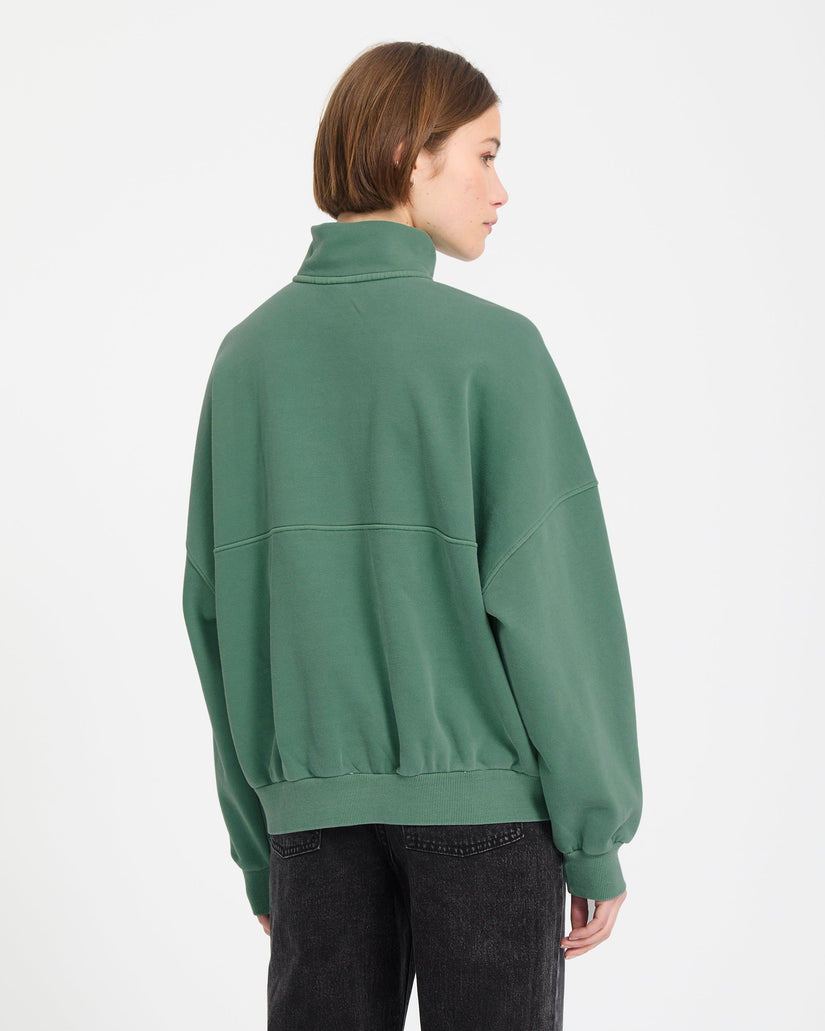 Reetrostone Up Sweatshirt - Evergreen