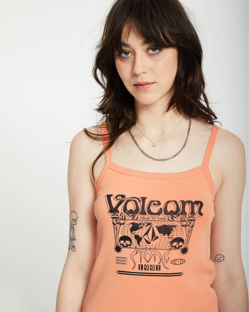 1991 Strappy Tanktop - PALE PEACH