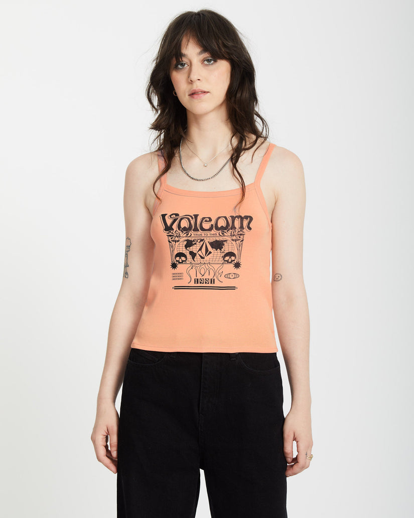 1991 Strappy Tanktop - PALE PEACH
