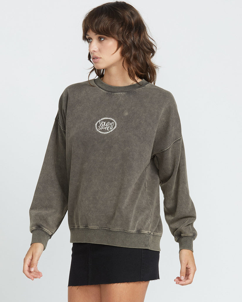Stone Pullover - VINTAGE BLACK