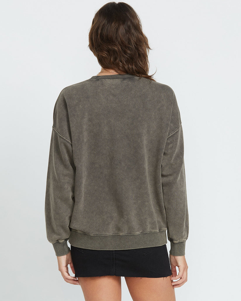 Stone Pullover - VINTAGE BLACK