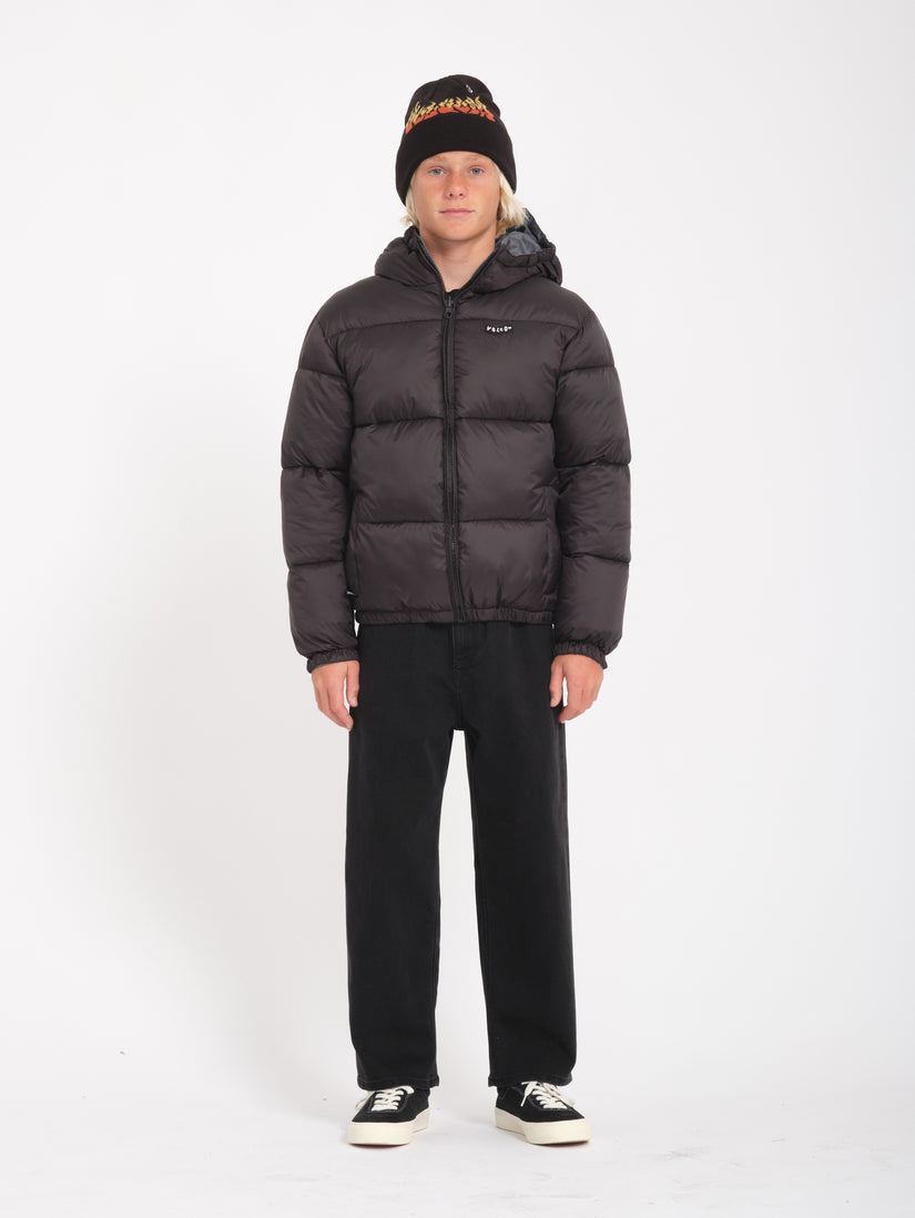 Iconic Jacke (wendbar) - BLACK - (KINDER)