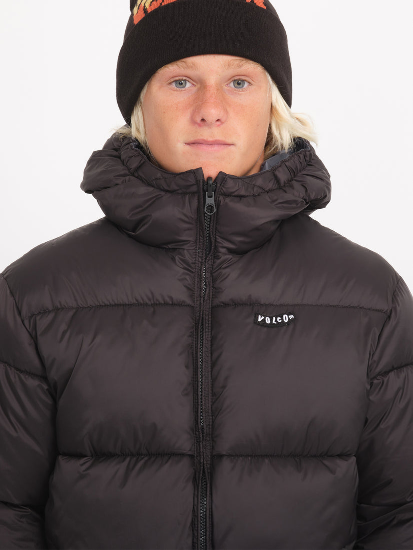 Iconic Jacke (wendbar) - BLACK - (KINDER)