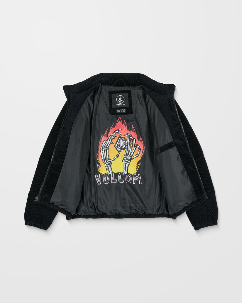 Walltz Cordjacke - Black - (KINDER)