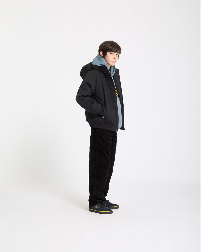 Hernan 10K Jacke - Black - (KINDER)