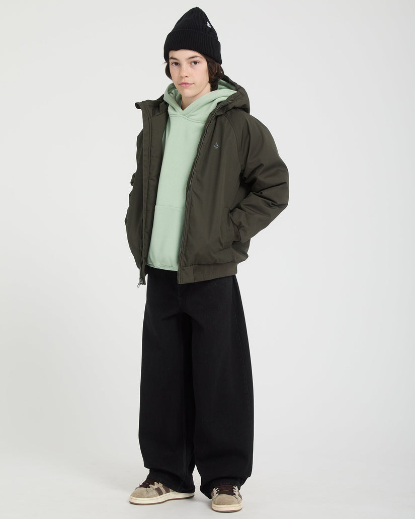 Hernan 10K Jacke - Rinsed Black - (KINDER)