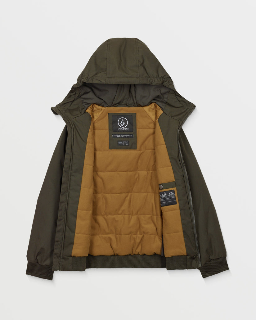 Hernan 10K Jacke - Rinsed Black - (KINDER)