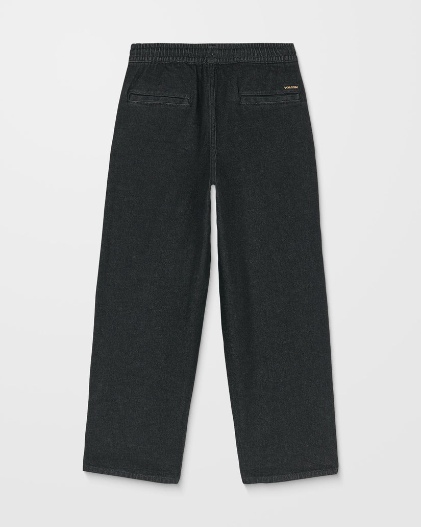 Freazy Loose Fit Jeans - Black Wash - (KINDER)