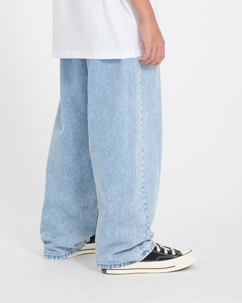 Freazy Loose Jeans - Pale Aqua - (KINDER)