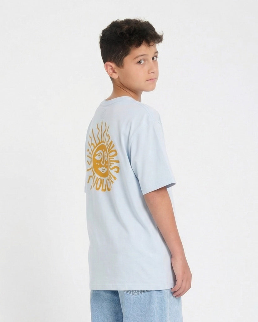 Mazatlan T-Shirt - Light Blue Acid - (KINDER)