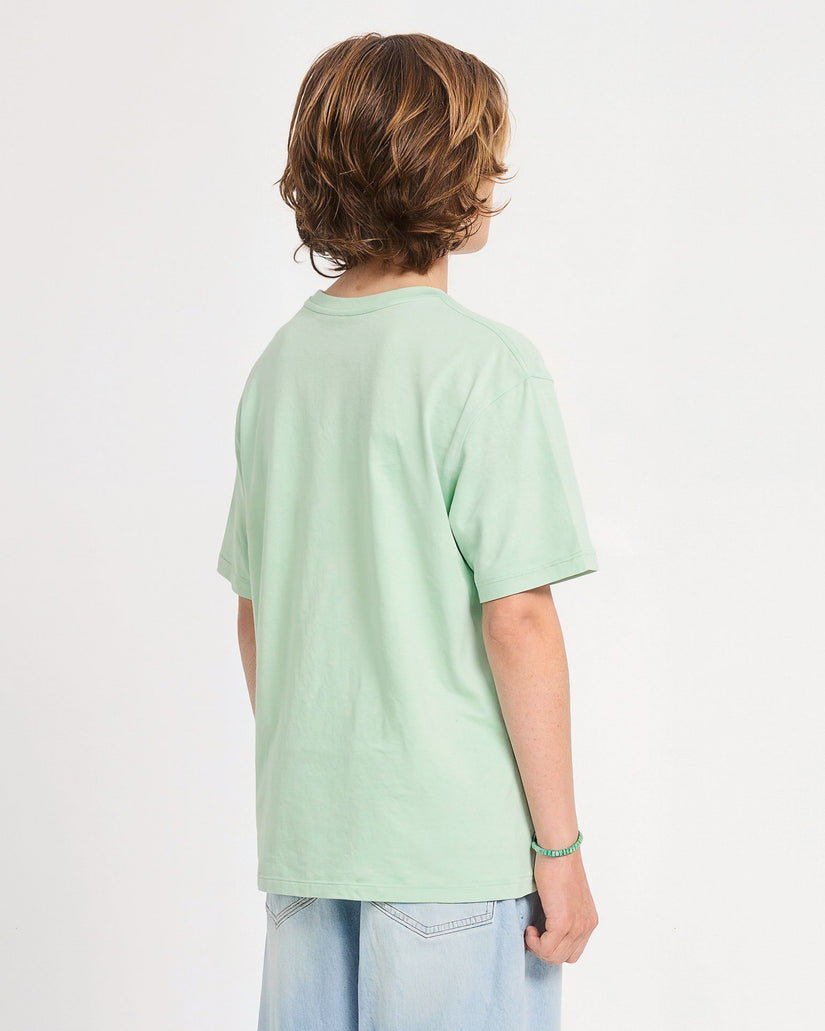 Stone Blanks T-Shirt - Ice Green - (KINDER)