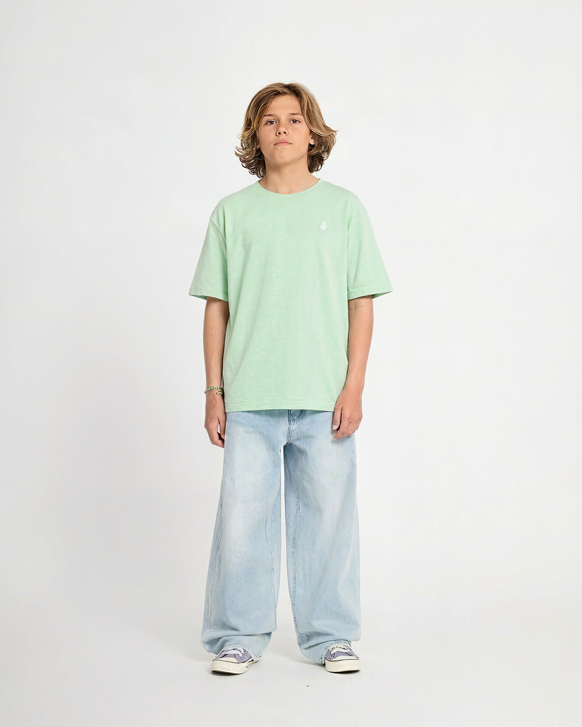 Stone Blanks T-Shirt - Ice Green - (KINDER)