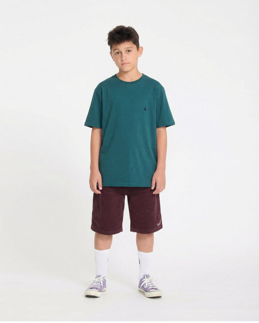 Stone Blanks T-Shirt - Rifle Green - (KINDER)